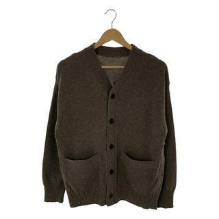 サカイ(sacai)の【美品】  sacai / サカイ | 2022AW | × MADSAKI Knit Cardigan / サイドスリット ニット カーディガン | 0 | ブラウン | レディース(カーディガン)