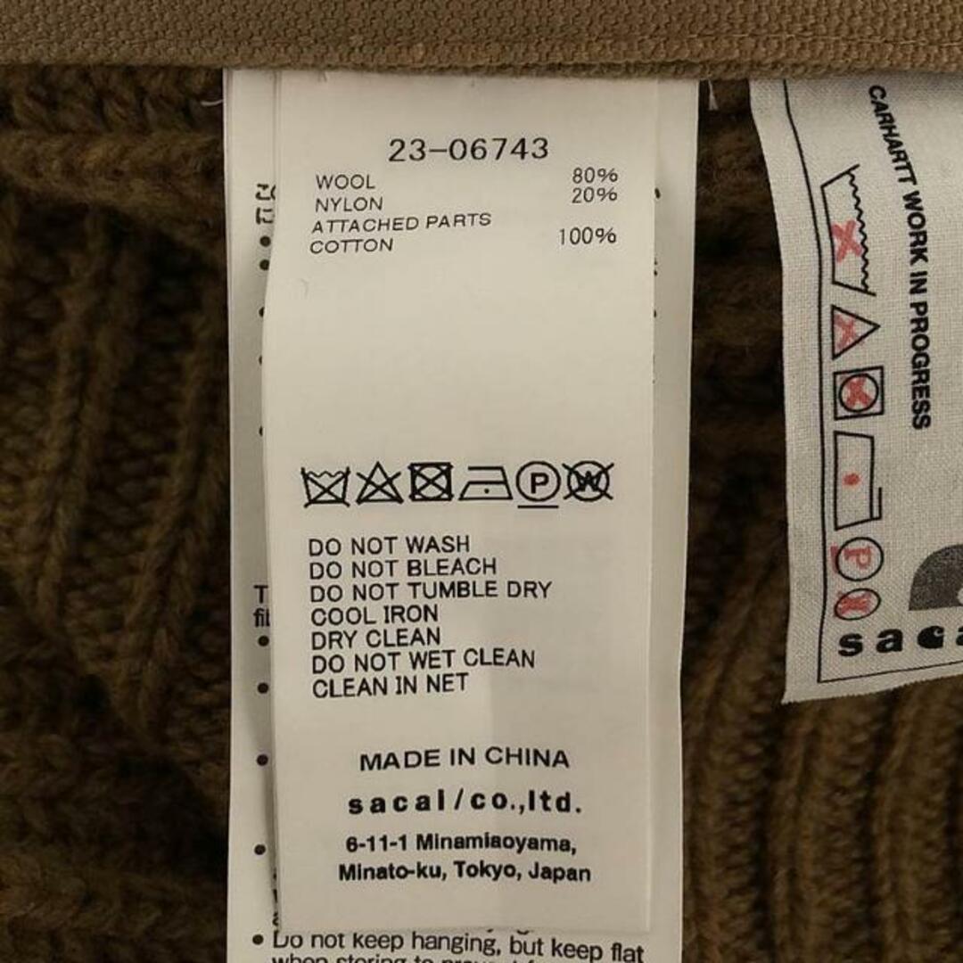 sacai - 【美品】 sacai / サカイ | 2023AW | × carhartt sacai - 【美品】 sacai / サカイ | 2023AW | × carhartt