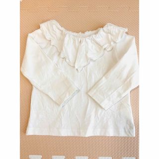 ブランシェス(Branshes)の【branshes】前後どちらでも着用　襟付ロンT(Tシャツ/カットソー)