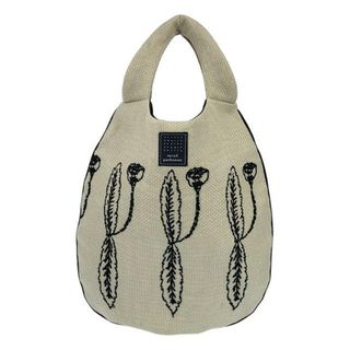 ミナペルホネン(mina perhonen)の【新品】  mina perhonen / ミナペルホネン | 2023SS | developpe / デベロッペ egg bag / エッグ ハンドバッグ | beige | レディース(ハンドバッグ)