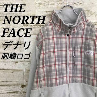 ザノースフェイス(THE NORTH FACE)の【k6827】USA規格ノースフェイス刺繍ロゴデナリジャケットフリースフルジップ(その他)