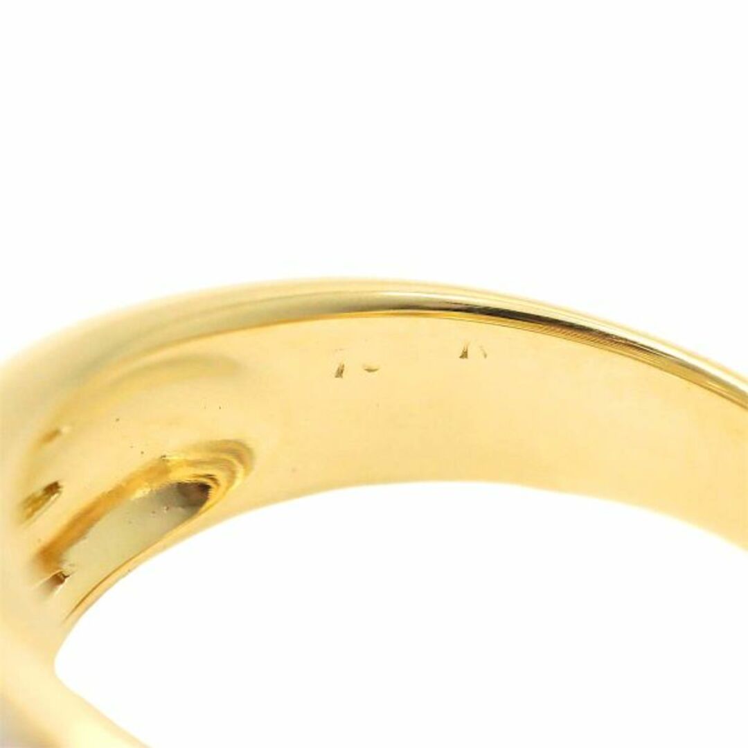 リング 14号 ダイヤ 1.01ct K18 YG イエローゴールド 750 指輪 VLP 90232725 レディースのアクセサリー(リング(指輪))の商品写真