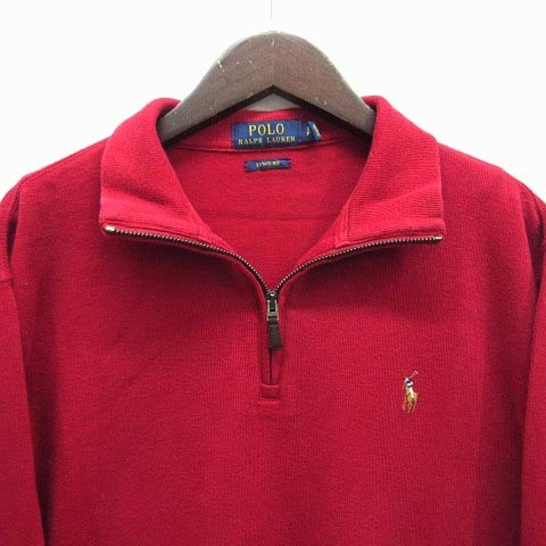 POLO RALPH LAUREN(ポロラルフローレン)のポロ ラルフローレン ESTATE RIB ハーフジップ リブ プルオーバー S メンズのトップス(ニット/セーター)の商品写真