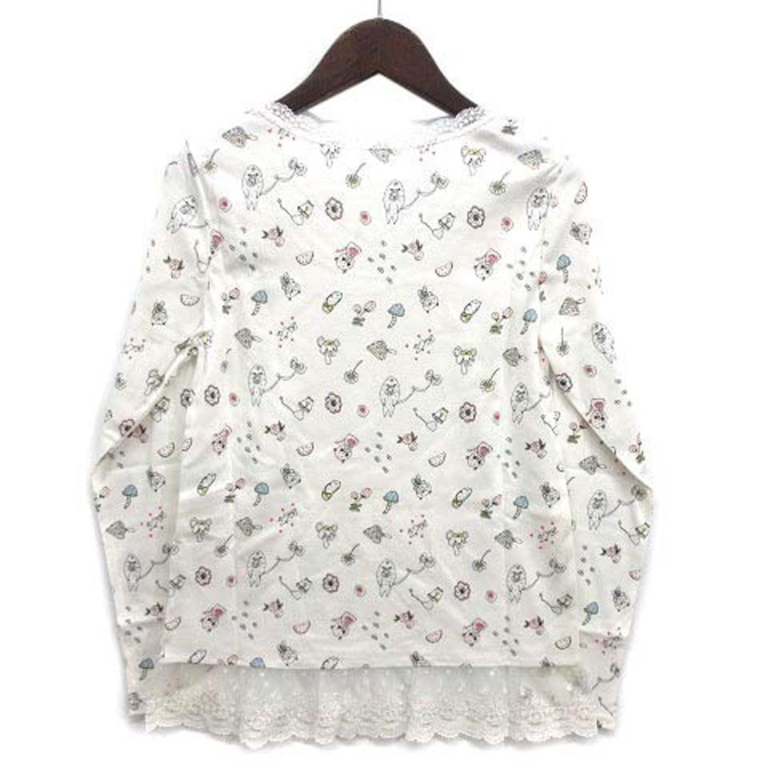 franche lippee(フランシュリッペ)のフランシュリッペ オリプリ ピタババT レース付き カットソー Tシャツ 長袖 レディースのトップス(カットソー(長袖/七分))の商品写真