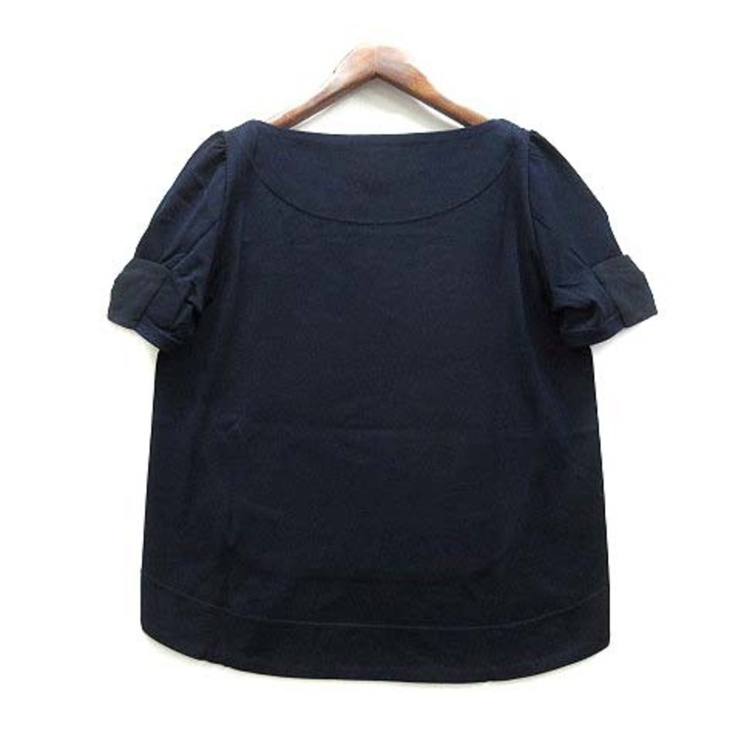 franche lippee(フランシュリッペ)のフランシュリッペ 半袖 リボン ボートネック プルオーバー Tシャツ カットソー レディースのトップス(Tシャツ(半袖/袖なし))の商品写真