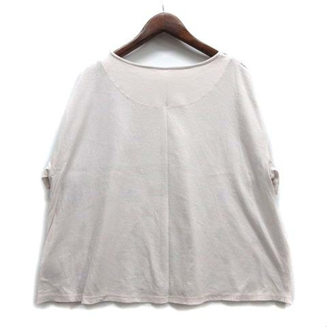 franche lippee(フランシュリッペ)のフランシュリッペ スカーフ Tシャツ 半袖 なつやすみ柄 切替 ラベンダー M レディースのトップス(Tシャツ(半袖/袖なし))の商品写真