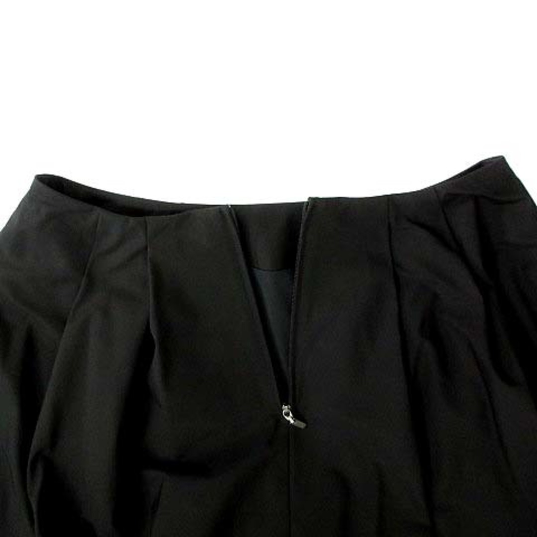 フォクシーニューヨーク ブロッサム バルーン スカート ブラック 黒 40 レディースのスカート(ひざ丈スカート)の商品写真