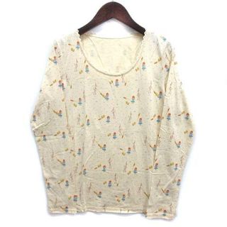 フランシュリッペ(franche lippee)のフランシュリッペ オズの魔法使い Tシャツ カットソー レース 長袖 ベージュM(カットソー(長袖/七分))