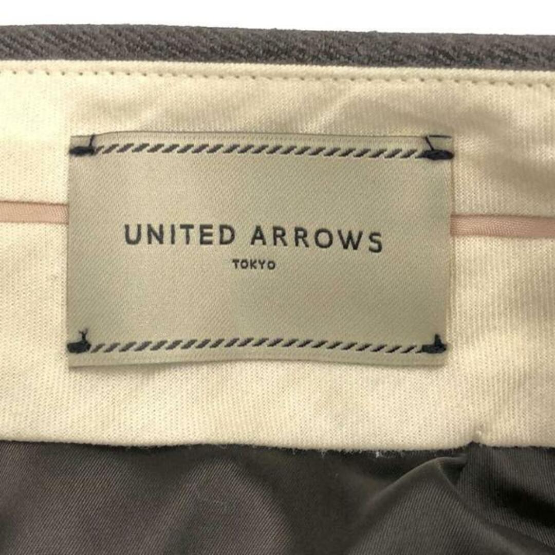 UNITED ARROWS(ユナイテッドアローズ)の【美品】  UNITED ARROWS / ユナイテッドアローズ | UBCB W/PU SAXONY / スリムパンツ / 総裏地 | 34 | ブラウン | レディース レディースのパンツ(その他)の商品写真