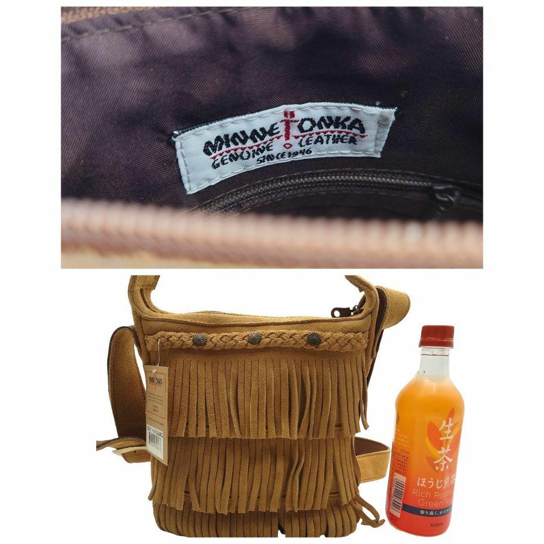 Minnetonka(ミネトンカ)のミネトンカ  ショルダーバッグ メンズ レディース  おしゃれ フリンジ レア レディースのバッグ(ショルダーバッグ)の商品写真