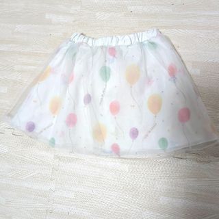 女の子　スカート　130 風船柄(スカート)