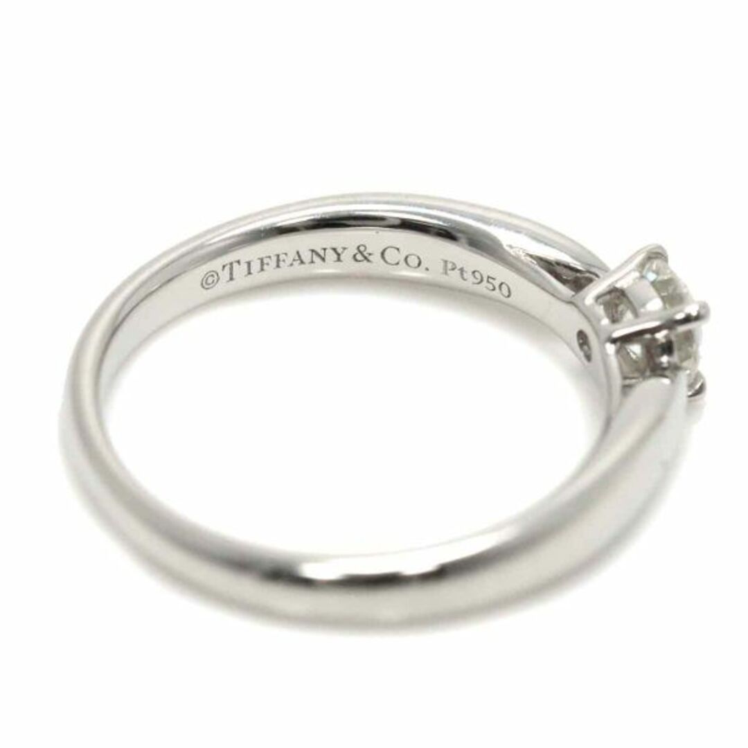 Tiffany & Co.(ティファニー)のティファニー TIFFANY&Co. ハーモニー ダイヤ 0.19ct H/VVS2/3EX 4.5号 リング Pt プラチナ 指輪 【鑑定書付き】VLP 90228228 レディースのアクセサリー(リング(指輪))の商品写真