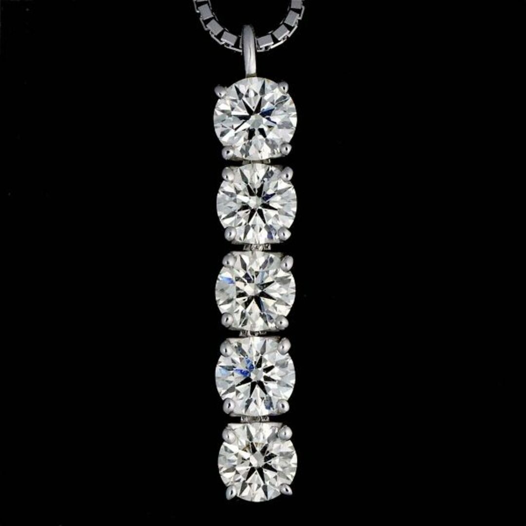 TASAKI(タサキ)のタサキ TASAKI ダイヤ 1.13ct ネックレス 45cm K18 WG ホワイトゴールド 750 田崎真珠【証明書付き】VLP 90229034 レディースのアクセサリー(ネックレス)の商品写真