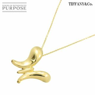 ティファニー(Tiffany & Co.)のティファニー TIFFANY&CO. エルサペレッティ バタフライ ネックレス 40cm K18 YG 750 VLP 90229812(ネックレス)