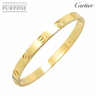 Cartier - カルティエ Cartier ラブ ブレス #17 K18 YG イエローゴールド 750 ブレスレット バングル【証明書付き】 VLP 90231193
