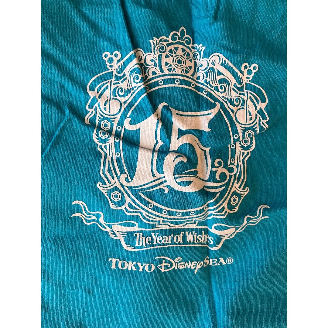 Disney(ディズニー)のディズニーシー　ドナルド　Tシャツ　LL ブルー　水色　15周年　disney メンズのトップス(Tシャツ/カットソー(半袖/袖なし))の商品写真
