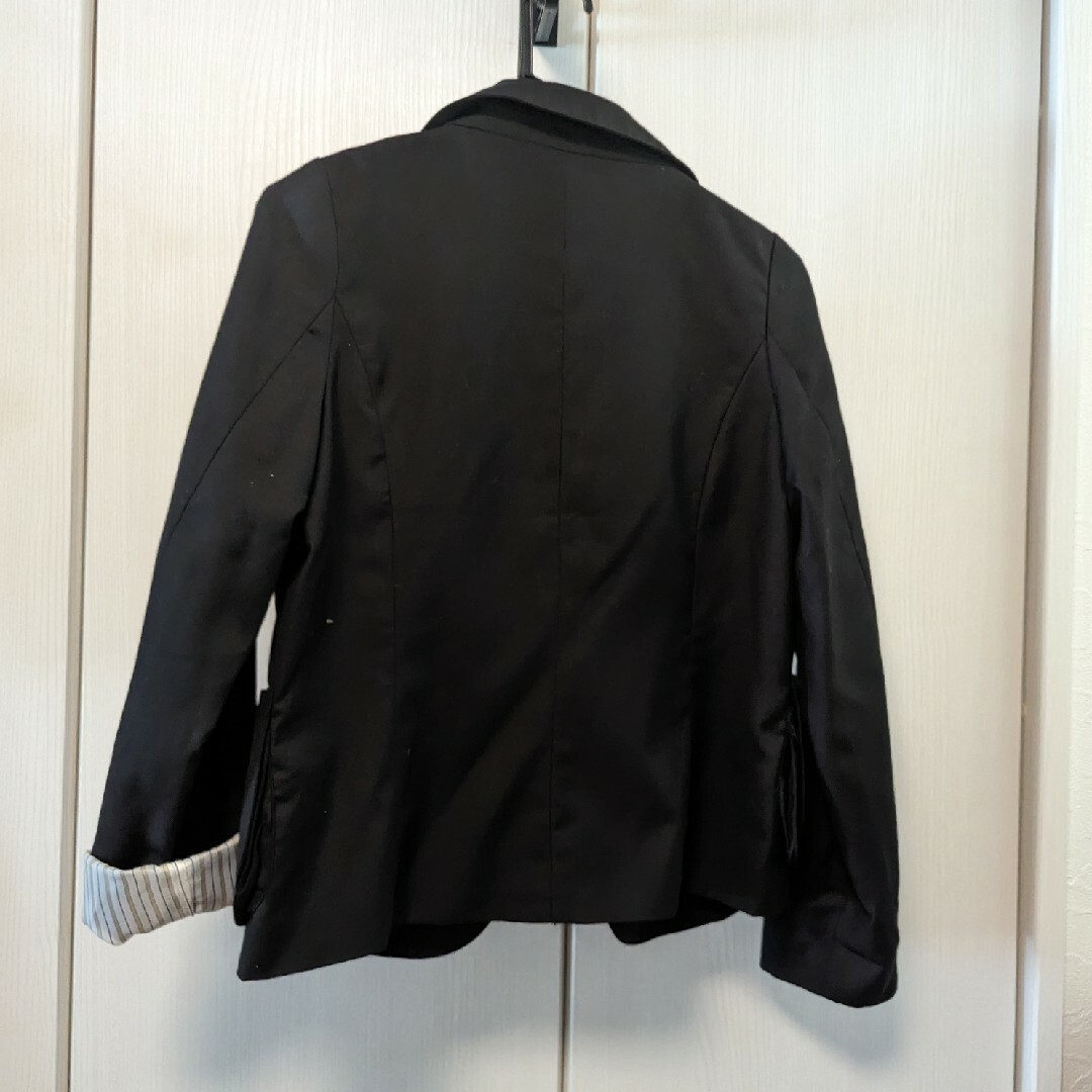 mystic(ミスティック)のmystic　ジャケット　黒 レディースのジャケット/アウター(テーラードジャケット)の商品写真