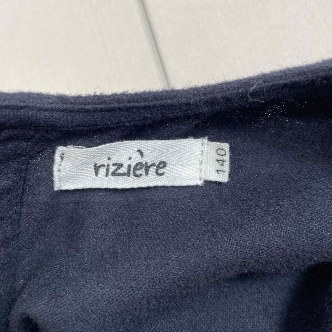 riziere(リジェール)のriziere 140cm ワンピース　 キッズ/ベビー/マタニティのキッズ服女の子用(90cm~)(ワンピース)の商品写真