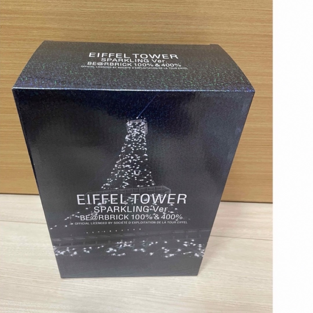 MEDICOM TOY(メディコムトイ)のEIFFEL TOWER BE@RBRICK SPARKLING  エンタメ/ホビーのフィギュア(その他)の商品写真