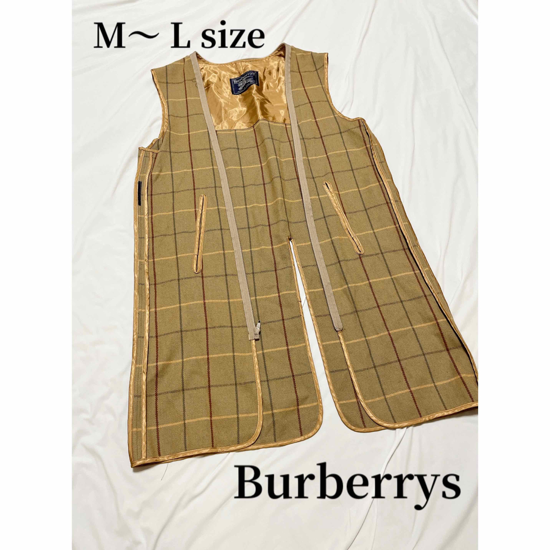 BURBERRY(バーバリー)のバーバーリーズ　Burberrys　ヴィンテージ　ライナー　ベスト　ジレ　M～L レディースのジャケット/アウター(その他)の商品写真