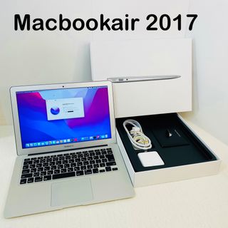 マック(Mac (Apple))の【即日発送】Macbook air 2017 付属品有(ノートPC)