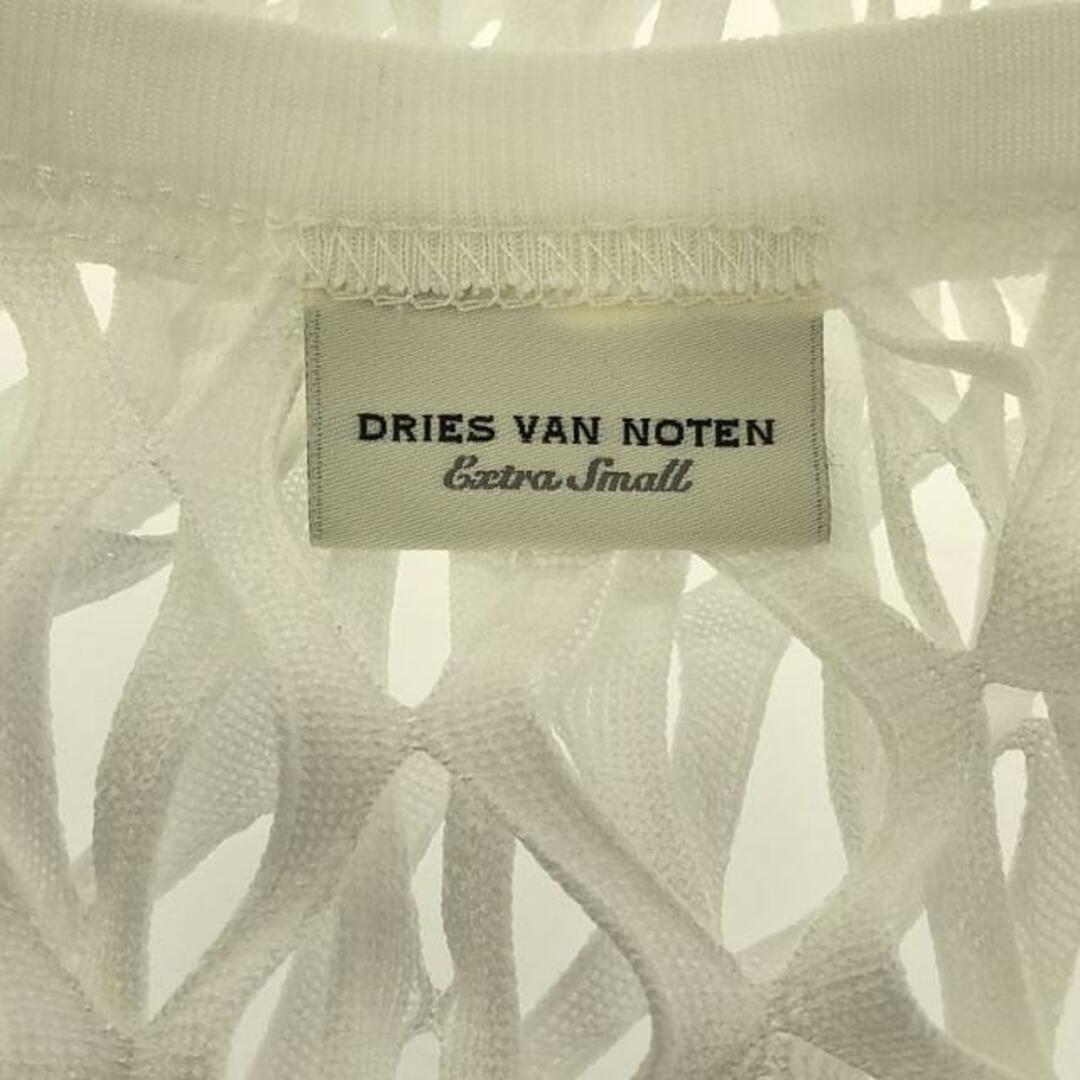 DRIES VAN NOTEN(ドリスヴァンノッテン)のDRIES VAN NOTEN / ドリスヴァンノッテン | 2021SS | HENATO 2632 W.K.JERSEY カットソー | XS | ホワイト | レディース レディースのトップス(Tシャツ(長袖/七分))の商品写真