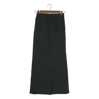 ENFOLD - 【美品】  ENFOLD / エンフォルド | 2024SS | MINIMAL STRAIGHT-SKIRT ミニマルストレートスカート | 36 | ブラック | レディース