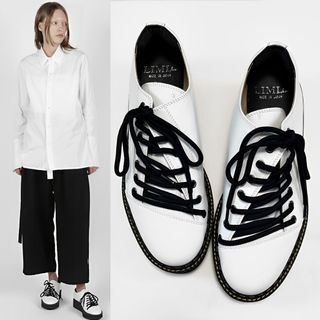 リミフゥ(LIMI feu)のLIMI feu Smooth Leather Slantcap Shoes 6(その他)