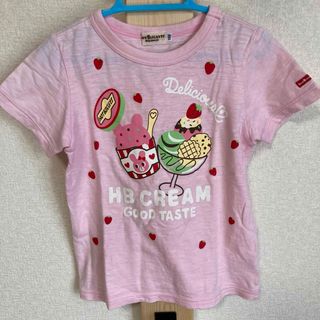 ホットビスケッツ(HOT BISCUITS)のホットビ　アイス柄Tシャツ　110(Tシャツ/カットソー)