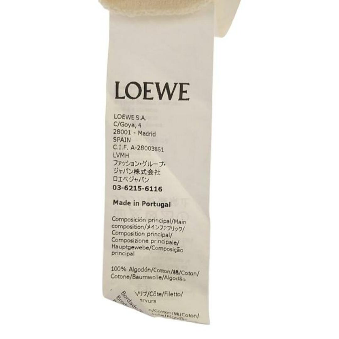 LOEWE(ロエベ)のLOEWE / ロエベ | 2022SS | サボテン ロゴ 刺しゅう クルーネックカットソー | S | ベージュ/グリーン | レディース レディースのトップス(Tシャツ(半袖/袖なし))の商品写真