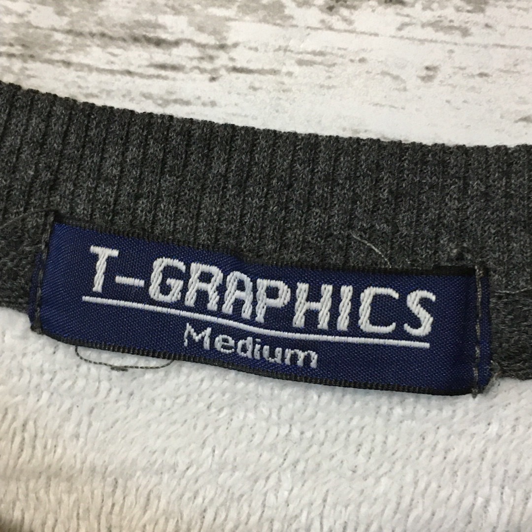 ART VINTAGE(アートヴィンテージ)の【希少】T-GRAPHICS スウェット ロンT M グレー ヴィンテージ メンズのトップス(スウェット)の商品写真