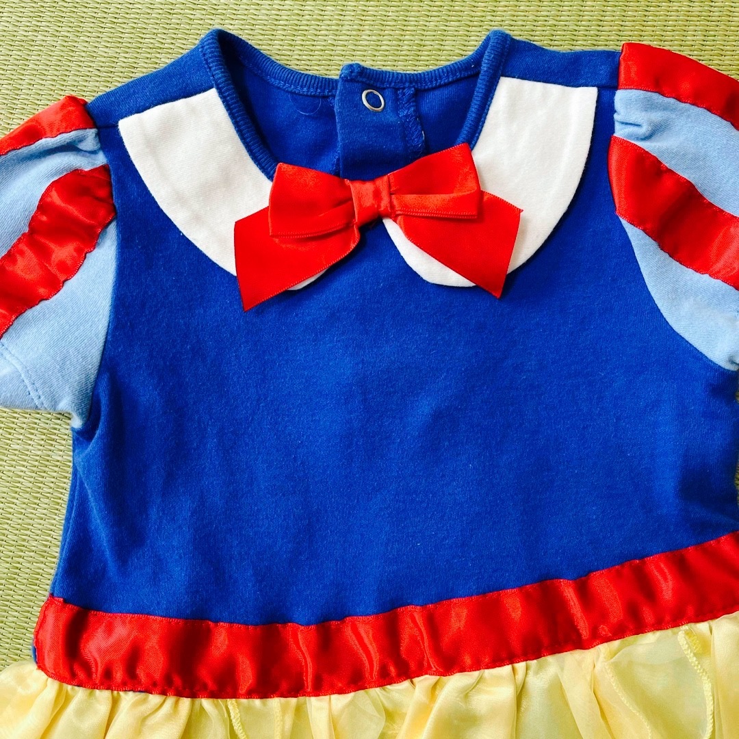 Disney(ディズニー)のDisney 白雪姫　ベビー　女の子 キッズ/ベビー/マタニティのベビー服(~85cm)(カバーオール)の商品写真