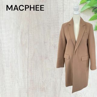 マカフィー(MACPHEE)のMACPHEE  マカフィー　コート　ピンクベージュ(ロングコート)