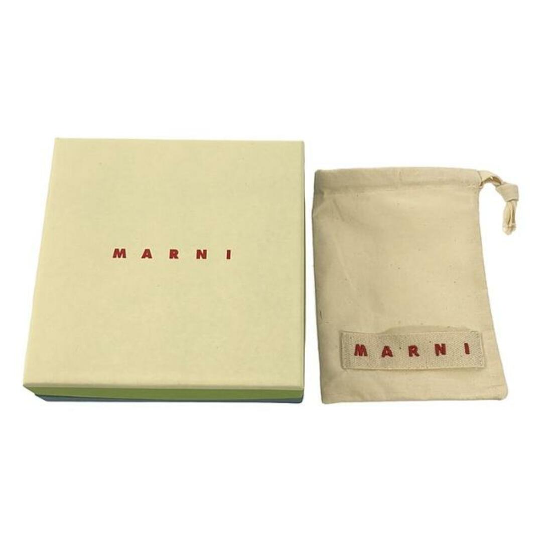 Marni(マルニ)の【美品】  MARNI / マルニ | パテントレザー ドット 水玉 二つ折り財布 | ブラック/ホワイト | レディース レディースのファッション小物(財布)の商品写真