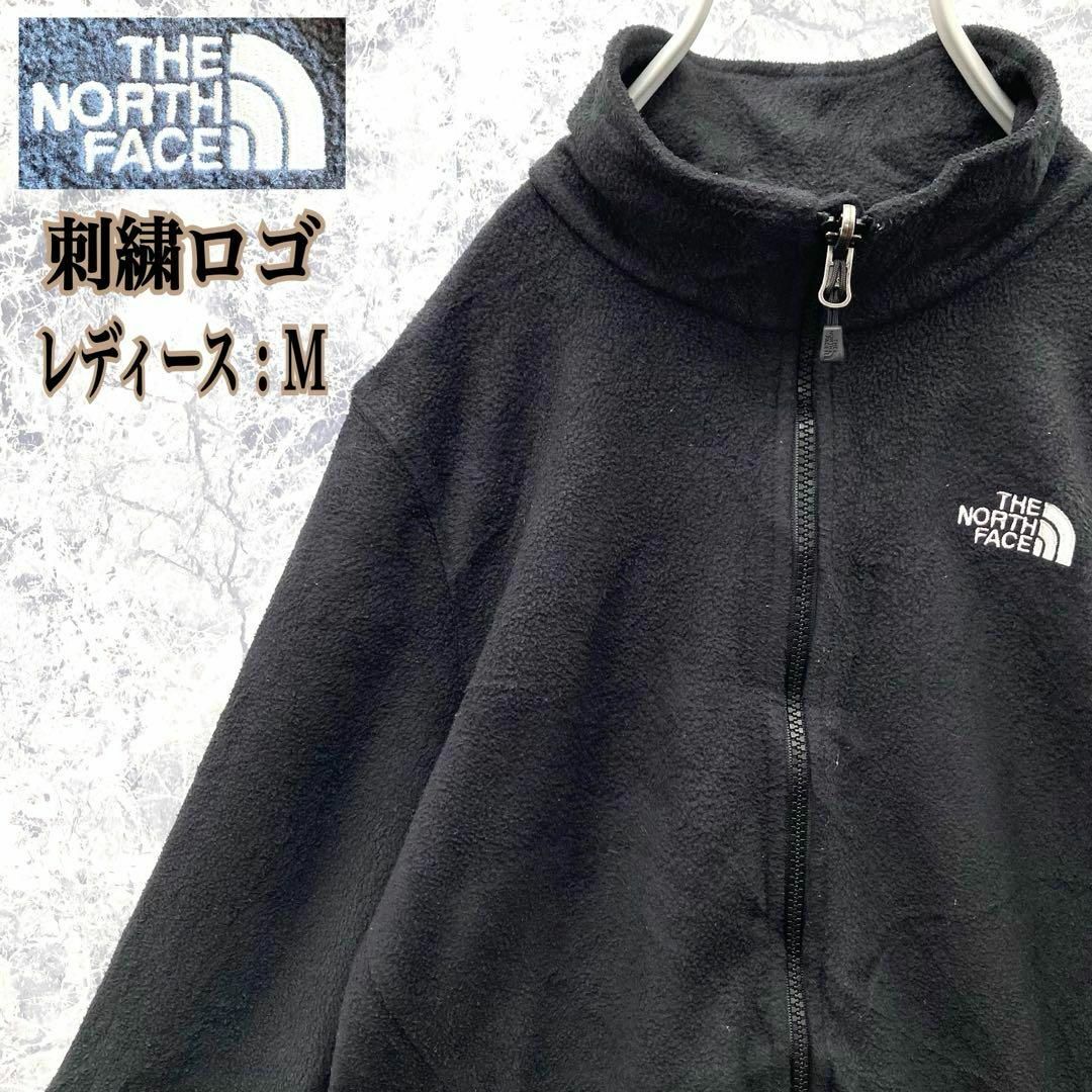 THE NORTH FACE(ザノースフェイス)のIN89 US規格ノースフェイスワンポイント刺繍ロゴフリースジャケットMサイズ レディースのジャケット/アウター(ブルゾン)の商品写真