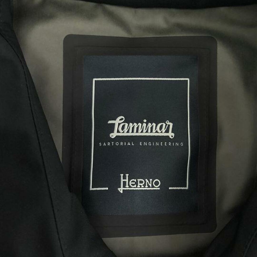 HERNO(ヘルノ)の【美品】  HERNO / ヘルノ | "Laminar" GORE-TEX ステンカラーハーフコート | 48 | ブラック | メンズ メンズのジャケット/アウター(その他)の商品写真