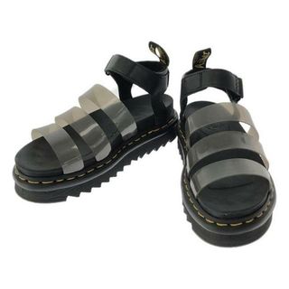 ドクターマーチン(Dr.Martens)の【美品】  Dr.Martens / ドクターマーチン | Blaire Jelly / ブレアー ジェリー ストラップ レザーサンダル | UK5 | ブラック | レディース(サンダル)