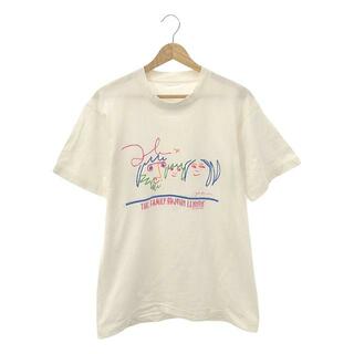 VINTAGE / ヴィンテージ古着 | 90s THE FAMILY ジョンレノン & オノヨーコ イラスト アートTシャツ | ホワイト | メンズ(Tシャツ/カットソー(半袖/袖なし))