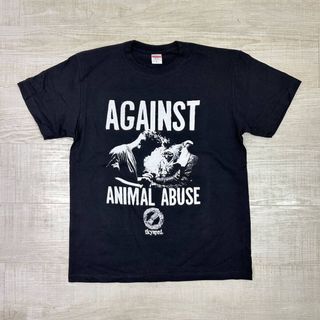 未使用 SPREAD AGAINST ANIMAL ABUSE TEE L(Tシャツ/カットソー(半袖/袖なし))