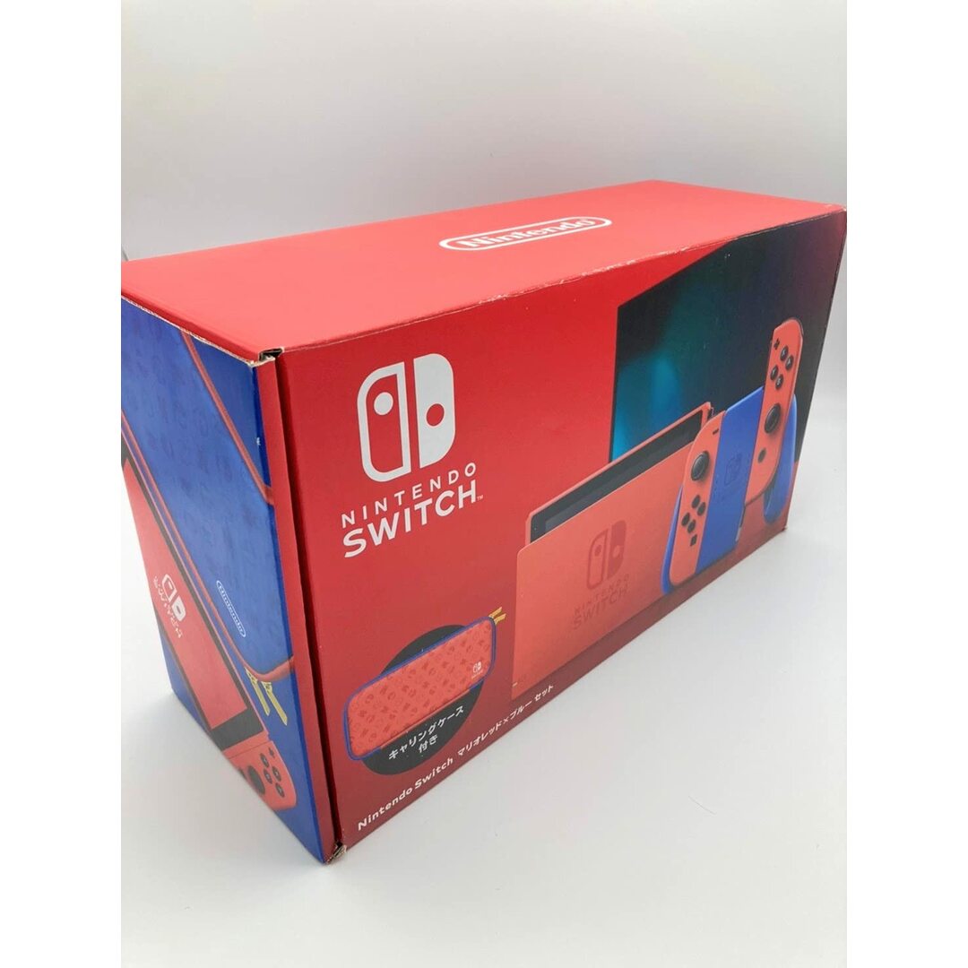Nintendo Switch マリオレッド×ブルー セット エンタメ/ホビーのゲームソフト/ゲーム機本体(家庭用ゲーム機本体)の商品写真