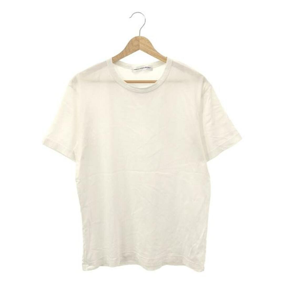 COMME des GARCONS SHIRT(コムデギャルソンシャツ)のCOMME des GARCONS SHIRT / コムデギャルソンシャツ | クルーネックTシャツ | ホワイト | メンズ メンズのトップス(Tシャツ/カットソー(半袖/袖なし))の商品写真