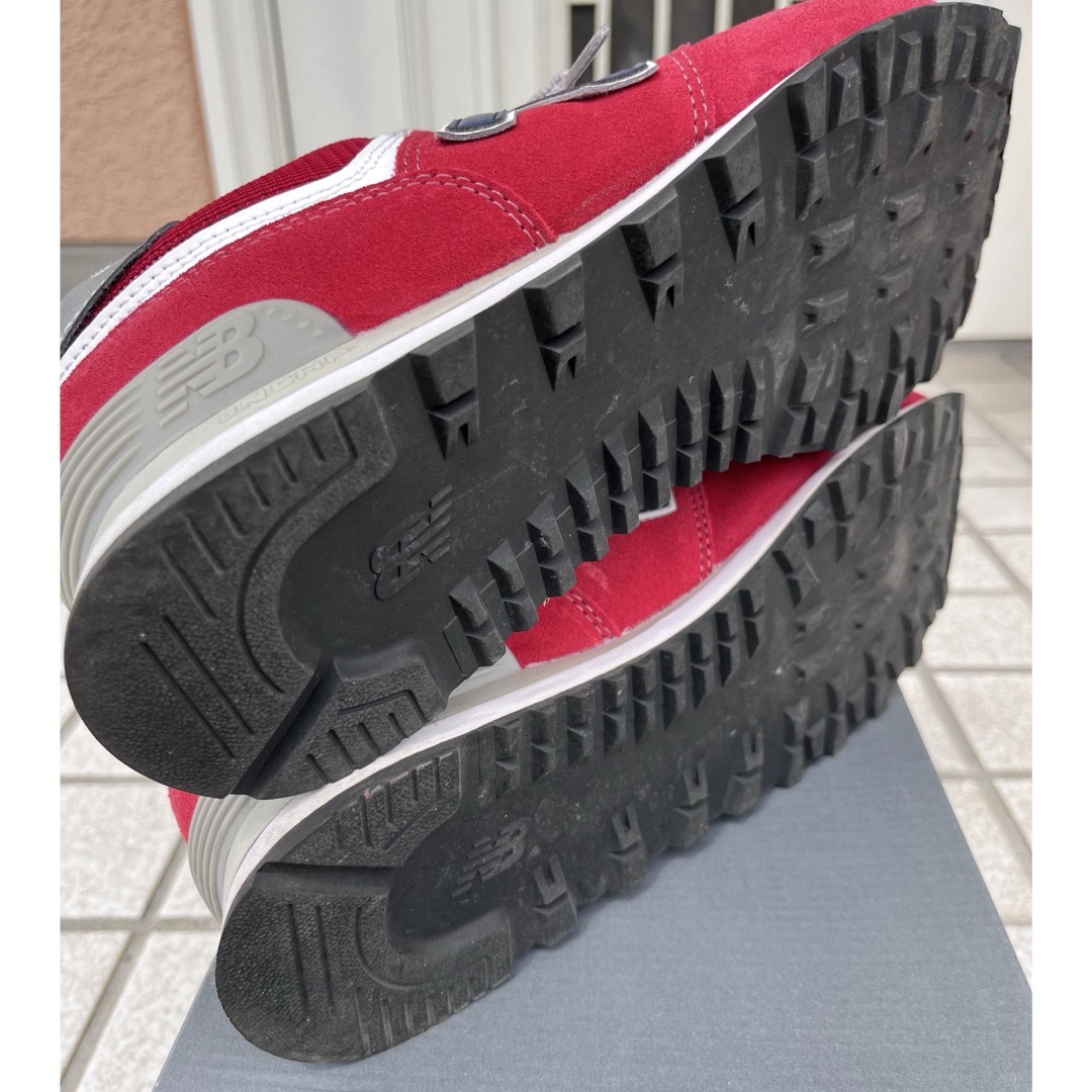 New Balance(ニューバランス)のNB ニューバランス 赤 27.5 メンズの靴/シューズ(スニーカー)の商品写真
