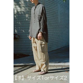 COMOLI - COMOLI 20SS コットンツイル6Pパンツ