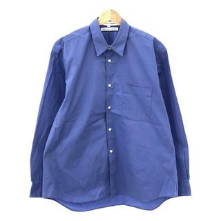 コムデギャルソンシャツ(COMME des GARCONS SHIRT)のCOMME des GARCONS SHIRT / コムデギャルソンシャツ | コットン オーバーサイズシャツ | S | ブルー | メンズ(Tシャツ/カットソー(七分/長袖))
