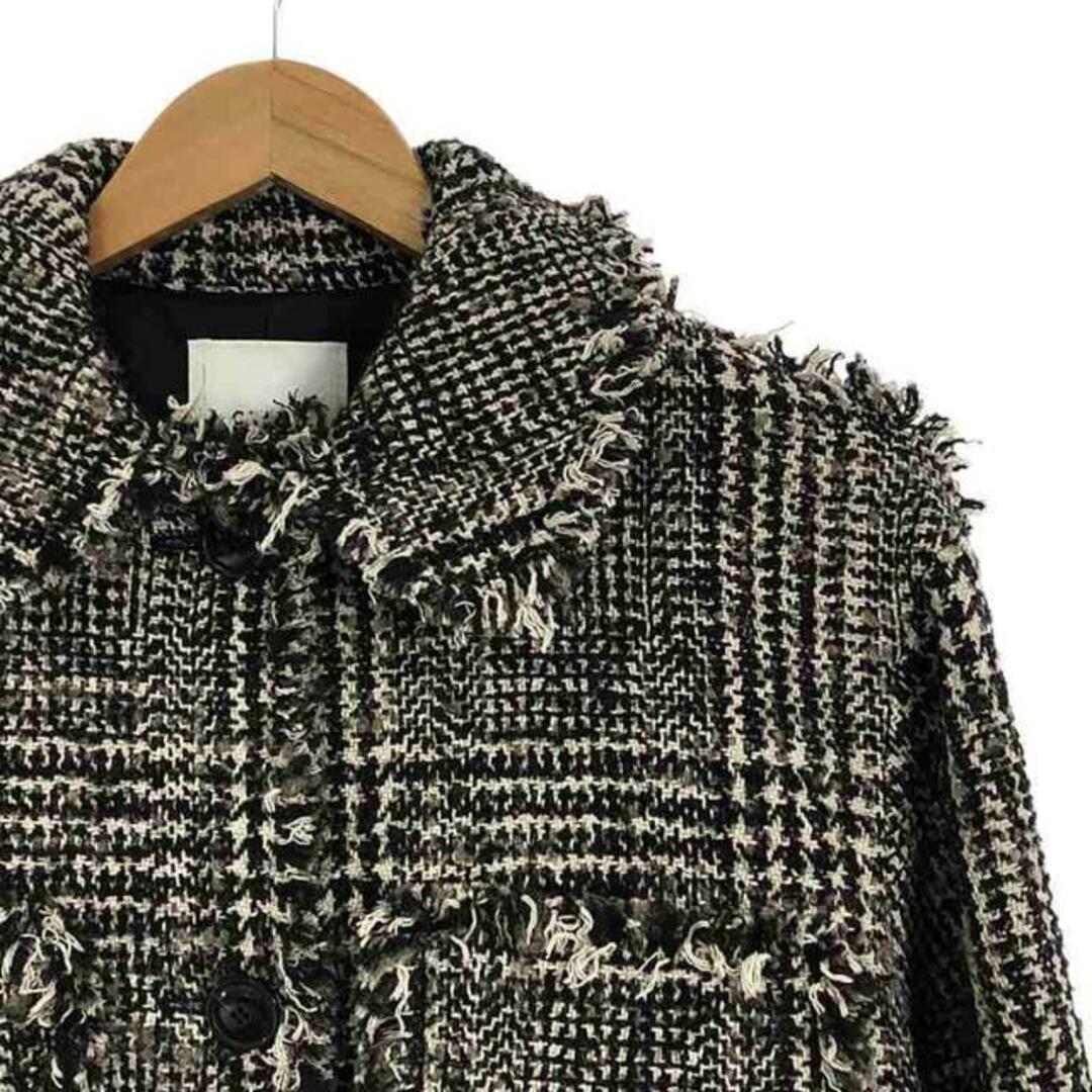 CLANE(クラネ)の【美品】  CLANE / クラネ | MIX TWEED BLOUSON / ミックスツイード ブルゾン ジャケット / 総裏地 | 2 | グレー系 | レディース レディースのジャケット/アウター(その他)の商品写真