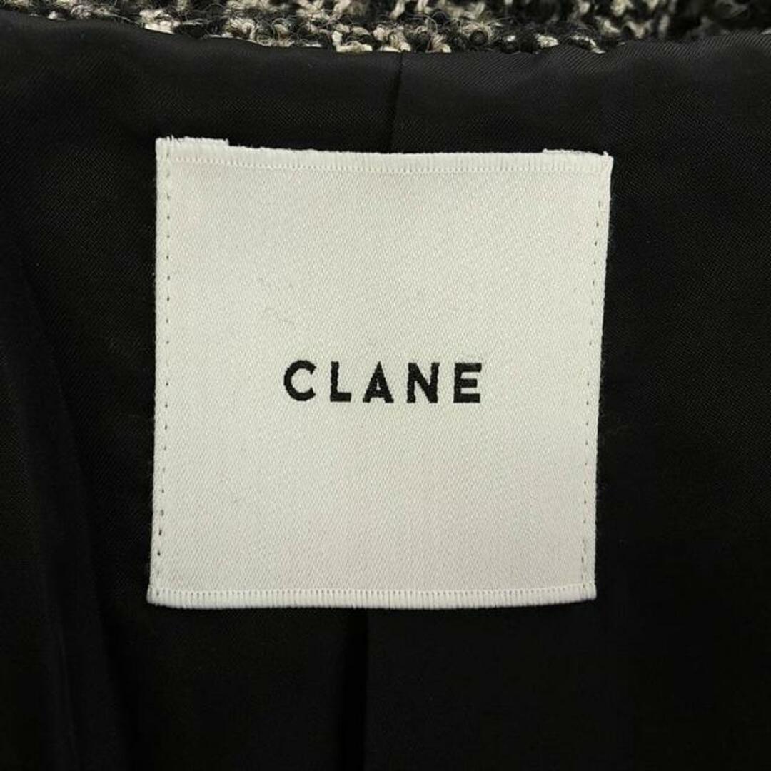 CLANE(クラネ)の【美品】  CLANE / クラネ | MIX TWEED BLOUSON / ミックスツイード ブルゾン ジャケット / 総裏地 | 2 | グレー系 | レディース レディースのジャケット/アウター(その他)の商品写真