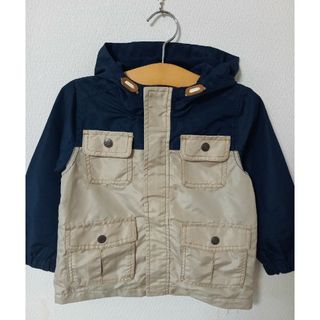 オールドネイビー(Old Navy)のオールドネイビー マウンテンパーカー ネイビー 青 ベージュ(ジャケット/上着)