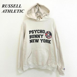 ラッセルアスレティック(Russell Athletic)のラッセルアスレティック サイコバニーパーカー スウェット L アイボリー ■(パーカー)