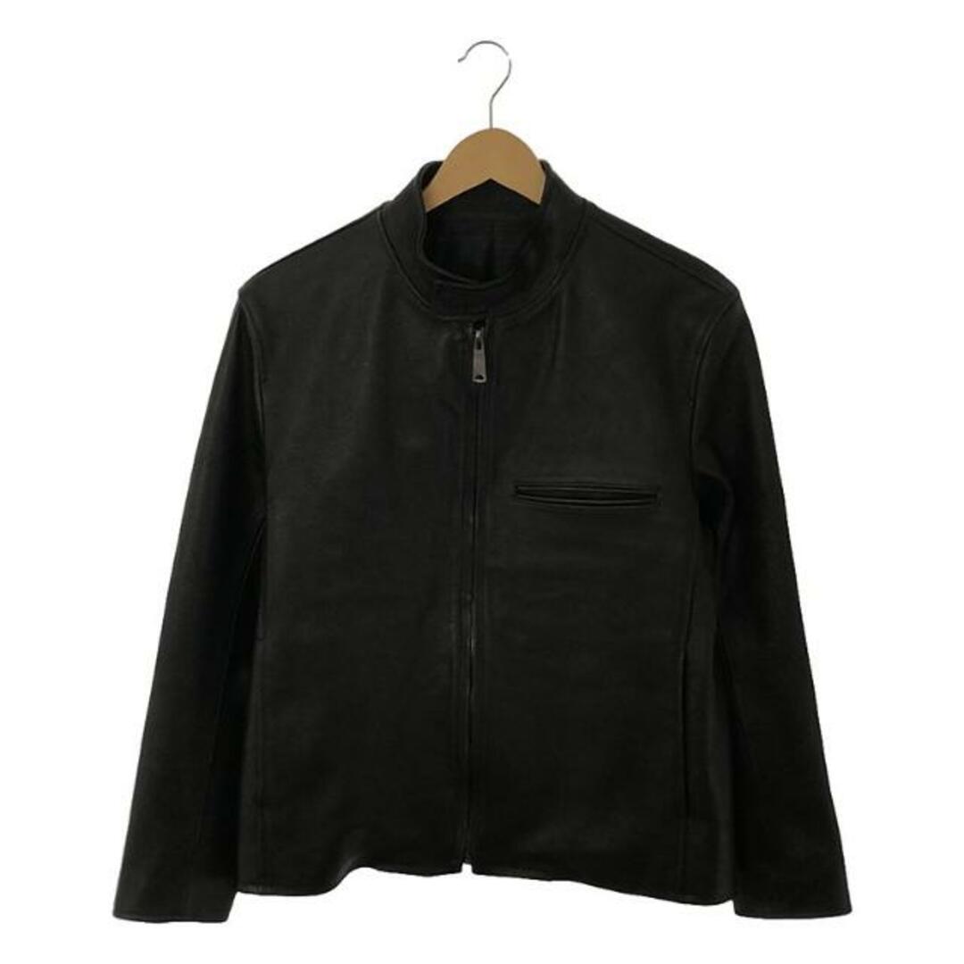 【美品】  ANSNAM / アンスナム | Modelist Leather riders jacket / モデリスト シングル レザーライダースジャケット / 総裏地 | 2 | ブラック | メンズ メンズのジャケット/アウター(その他)の商品写真