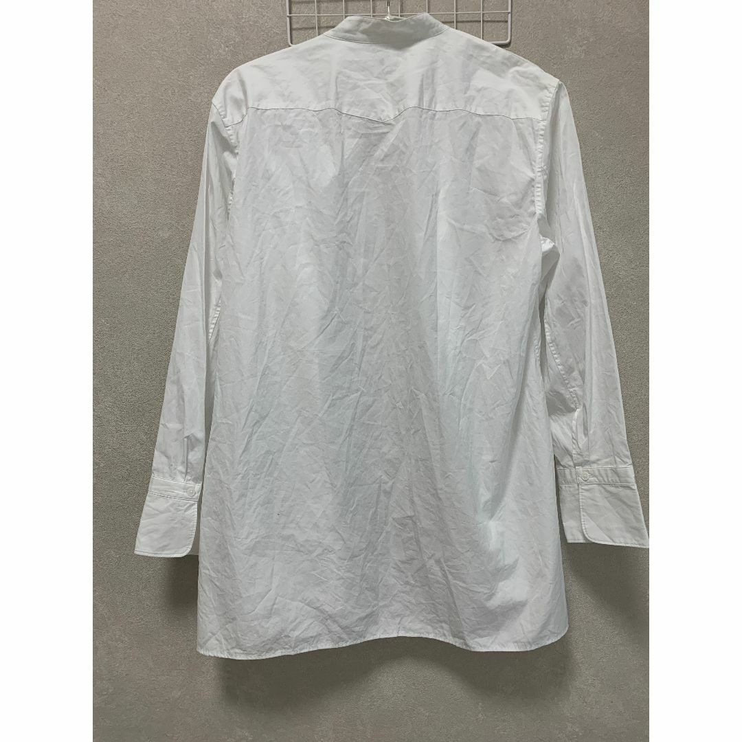 UNIQLO(ユニクロ)のユニクロ　ホワイトシャツ　サイズXL レディースのトップス(シャツ/ブラウス(長袖/七分))の商品写真